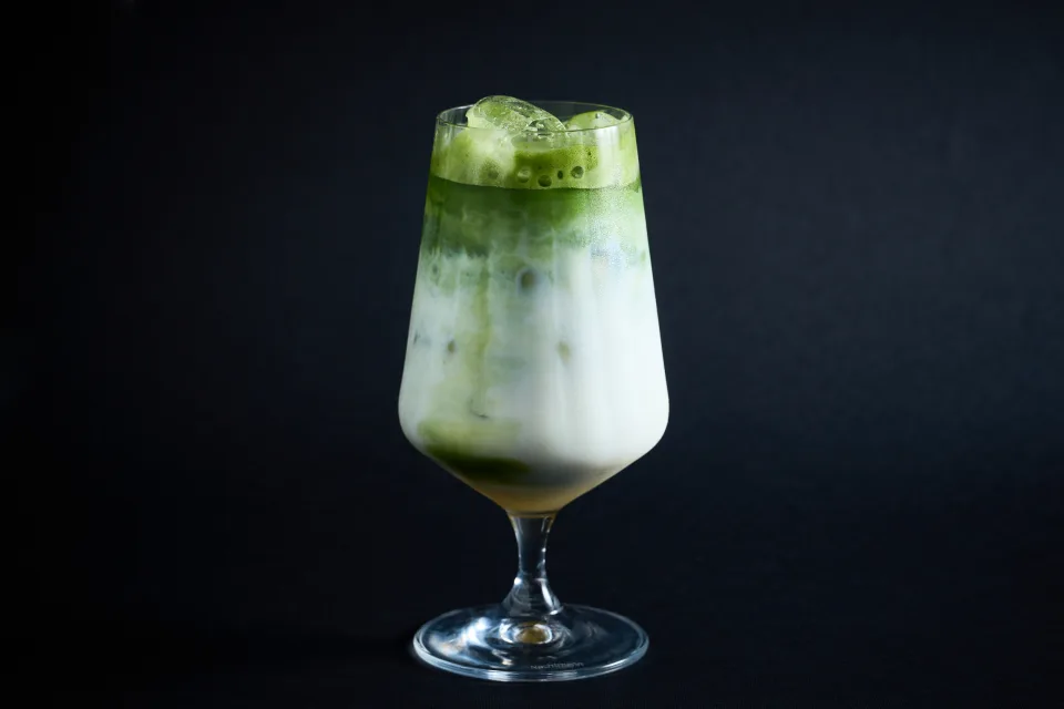 Salted Honey Ice Matcha